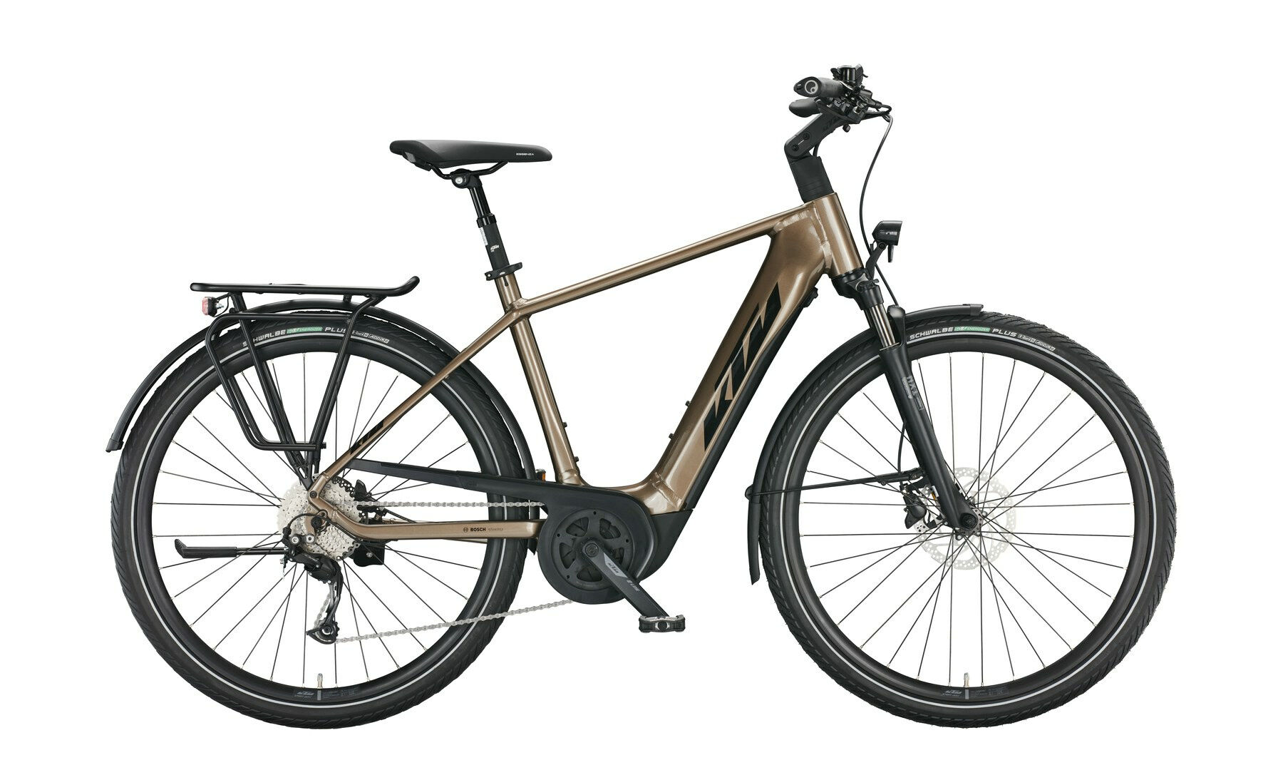 KTM MACINA TOUR P510 oak (black+orange) 2022 28"; 500 Wh Diamant