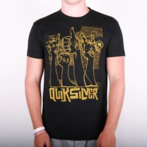 Quiksilver T-shirt Thumbs - Black