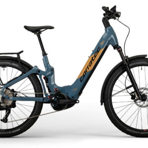 Corratec E-Power MTC 100 Wave Grau-Blau/Gold 2023 27,5"; 625 Wh Wave