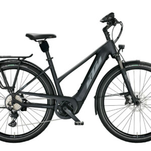 KTM MACINA TOUR CX 610 black matt (grey+yellow) 2022 28"; 625 Wh Trapez