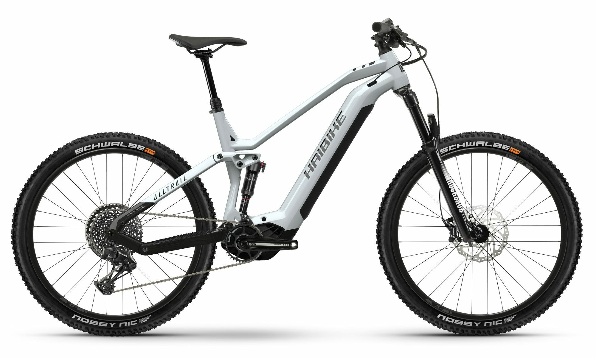 Haibike AllTrail 7 27.5 gloss silver pearl black 2024 27,5"; 720 Wh Diamant