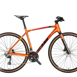 KTM X-STRADA 10 FIT burnt orange (black+red+yellow) 2023 28"; Diamant