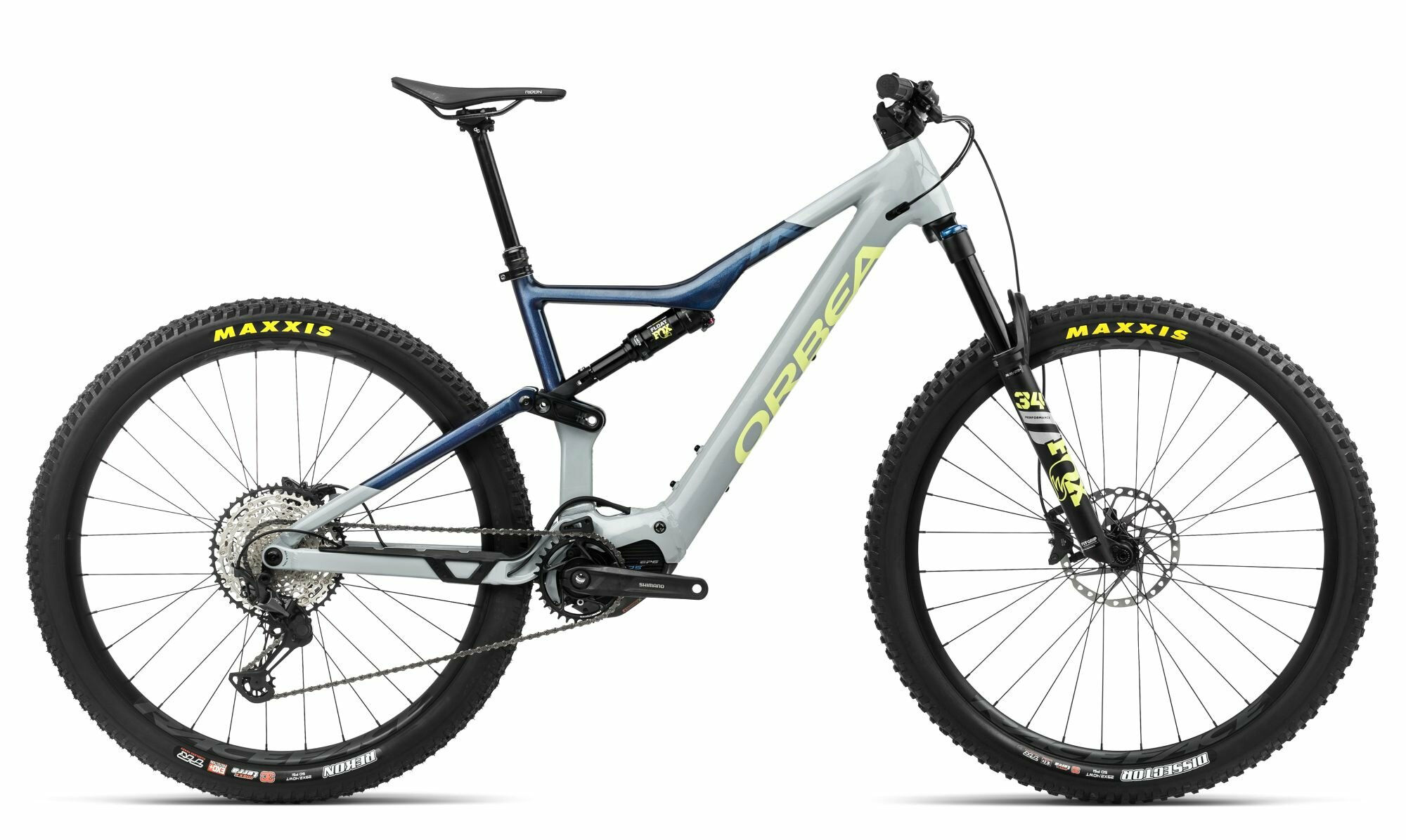 Orbea Rise H20 Iceberg Grey-Moondust Blue (Gloss) 2024 29"; 540 Wh Diamant