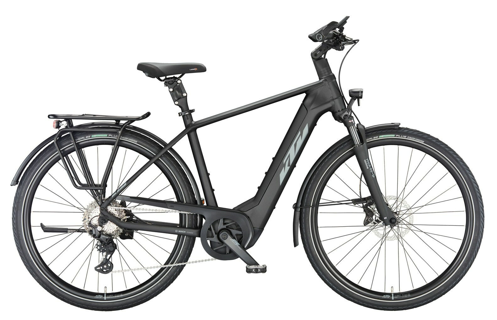 KTM Macina Style 730 black matt (grey+orange) 2024 28"; 750 Wh Diamant