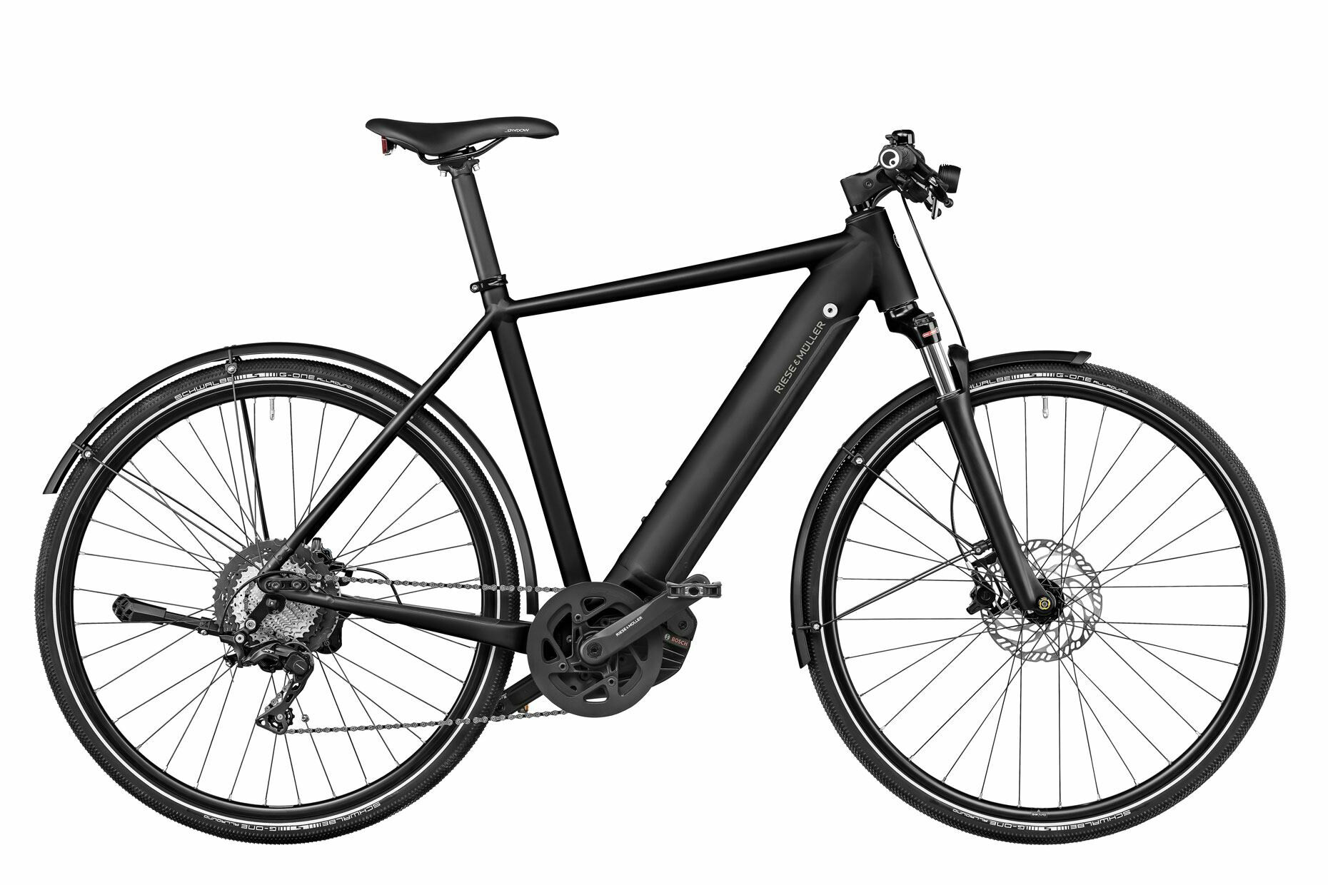 Riese & Mueller Roadster touring black matt 2023 28"; 625 Wh Diamant