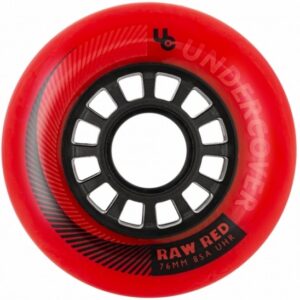 Undercover Wheels Raw Red 76mm 85A 4-Pack