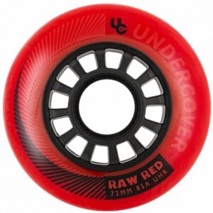 Undercover Wheels Raw Red 72mm 85A 4-Pack