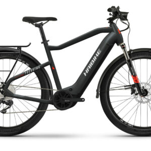 Haibike Trekking 6 matte black/red reflex 2022 27,5"; 630 Wh Diamant