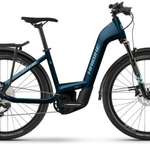 Haibike Trekking 8 gloss royal blue metallic silver 2024 27,5"; 750 Wh Wave