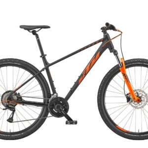 KTM CHICAGO 292 black matt (orange) 2023 29"; Diamant