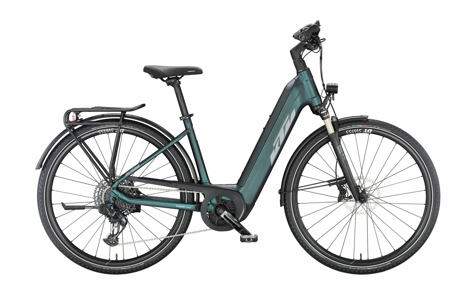 KTM MACINA SPORT 710 green purple flip matt (silver+blue) 2023 28"; 750 Wh Wave