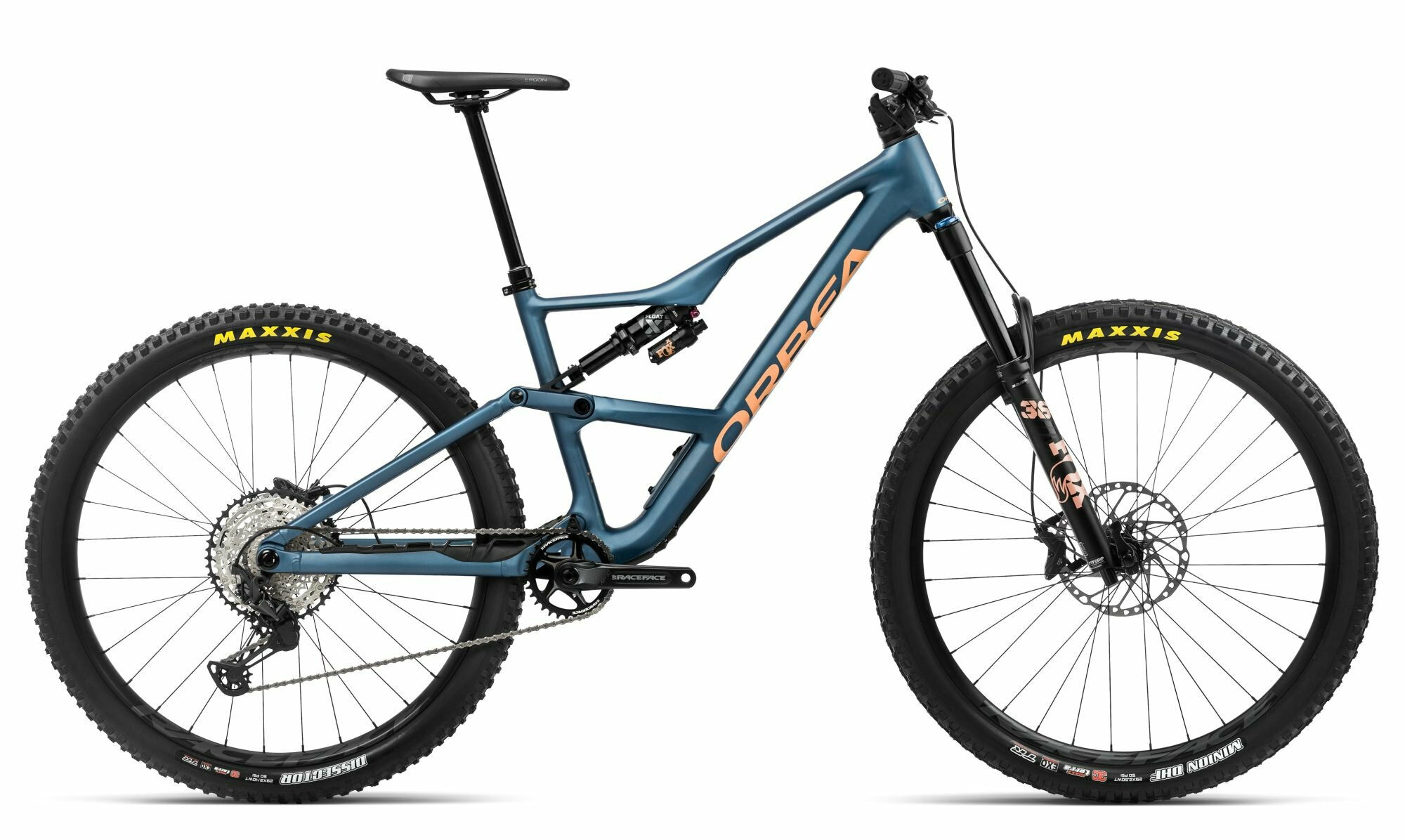 Orbea Occam LT H20 Slate Blue-Orange Cloud (Matt) 2024 29"; Diamant