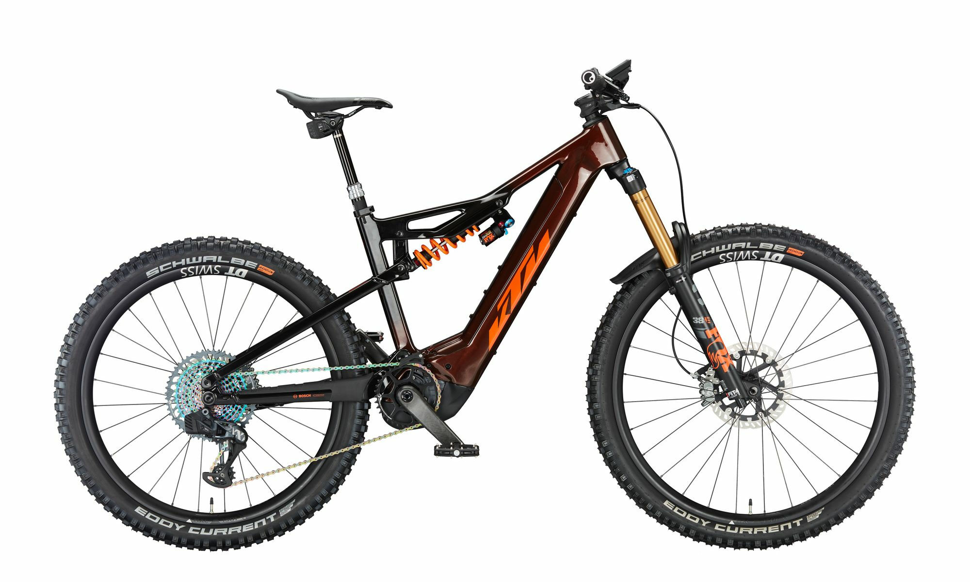 KTM MACINA PROWLER EXONIC transparent orange (orange+black+gold) 2023 29";/27,5"; ...