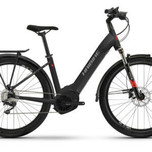 Haibike Trekking 6 matte black/red reflex 2022 27,5"; 630 Wh Wave