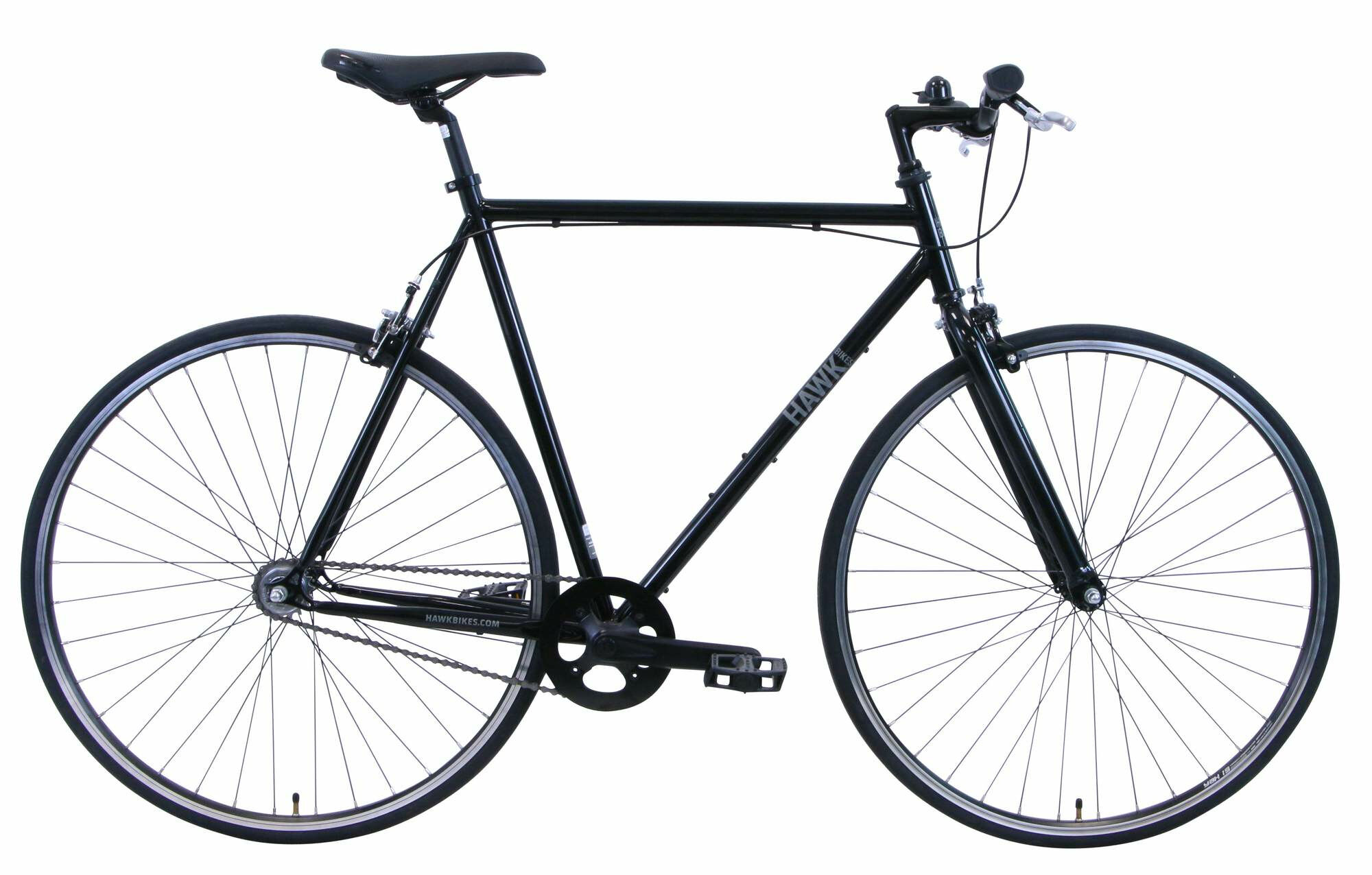 Hawk Vintage Singlespeed Black 2023 28"; Diamant