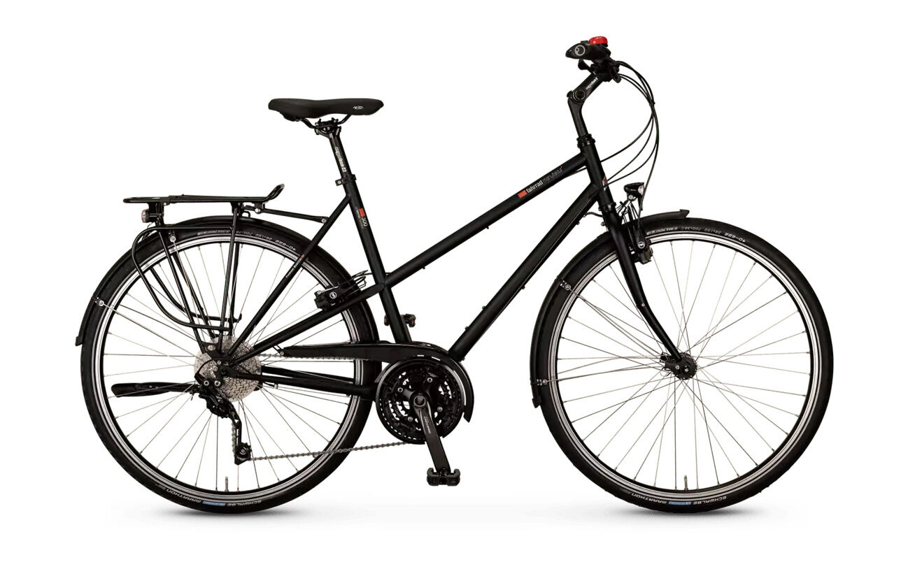 VSF Fahrradmanufaktur T-300 ebony metallic 2022 28"; Trapez