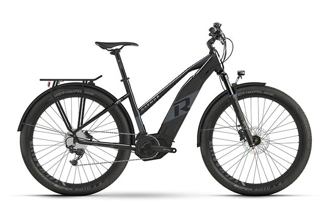 Raymon TourRay E 4.0 Darkgrey/Black/Grey Matt 2021 27,5"; 500 Wh Trapez