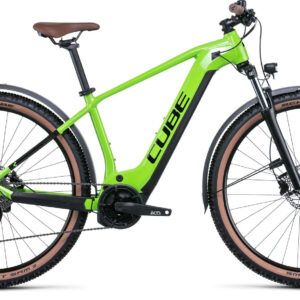 Cube Reaction Hybrid Performance Allroad shinyappleÂ´nÂ´black 2022 29"; 625 Wh Diam...