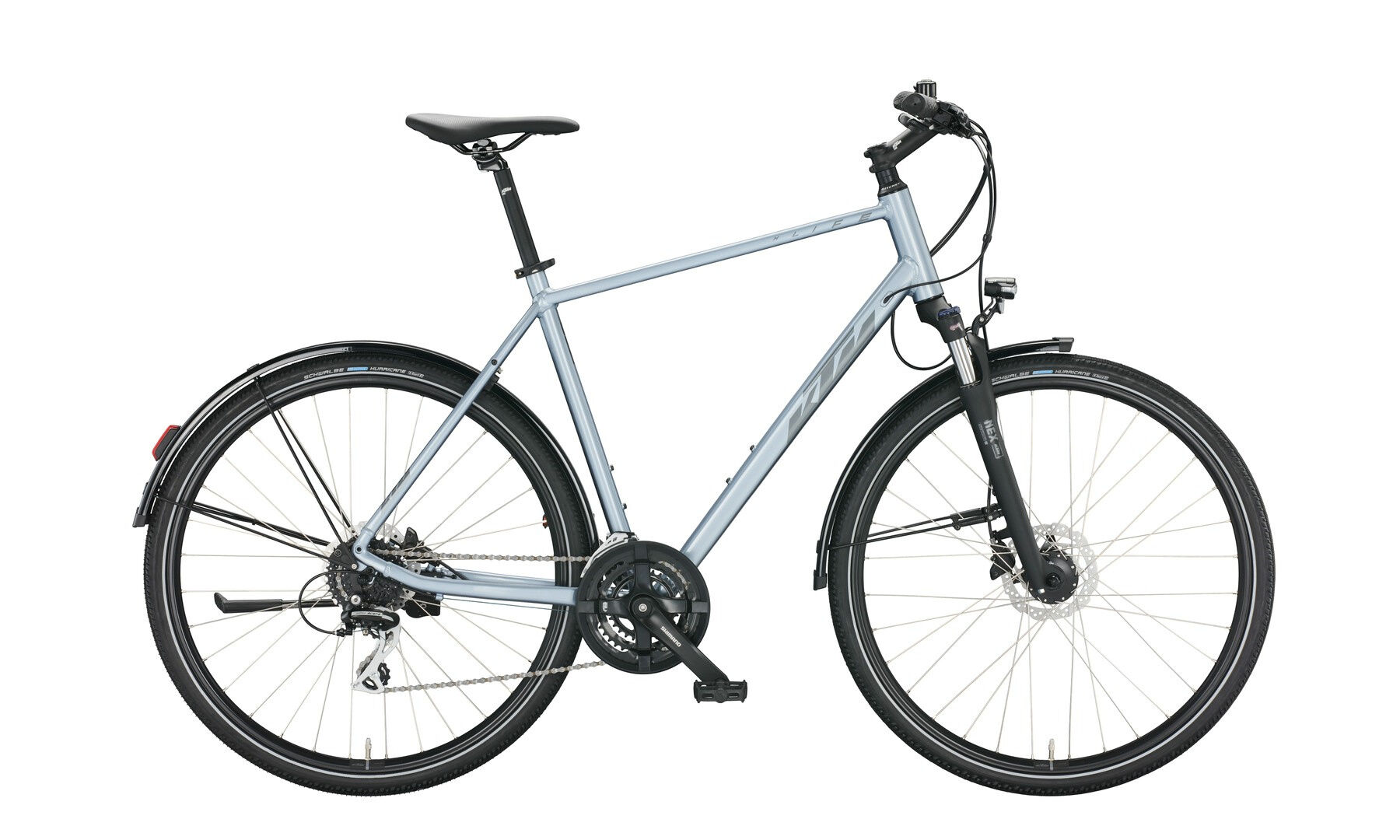 KTM X-LIFE TRACK STREET azzurro silver (dark grey+grey) 2022 28"; Diamant