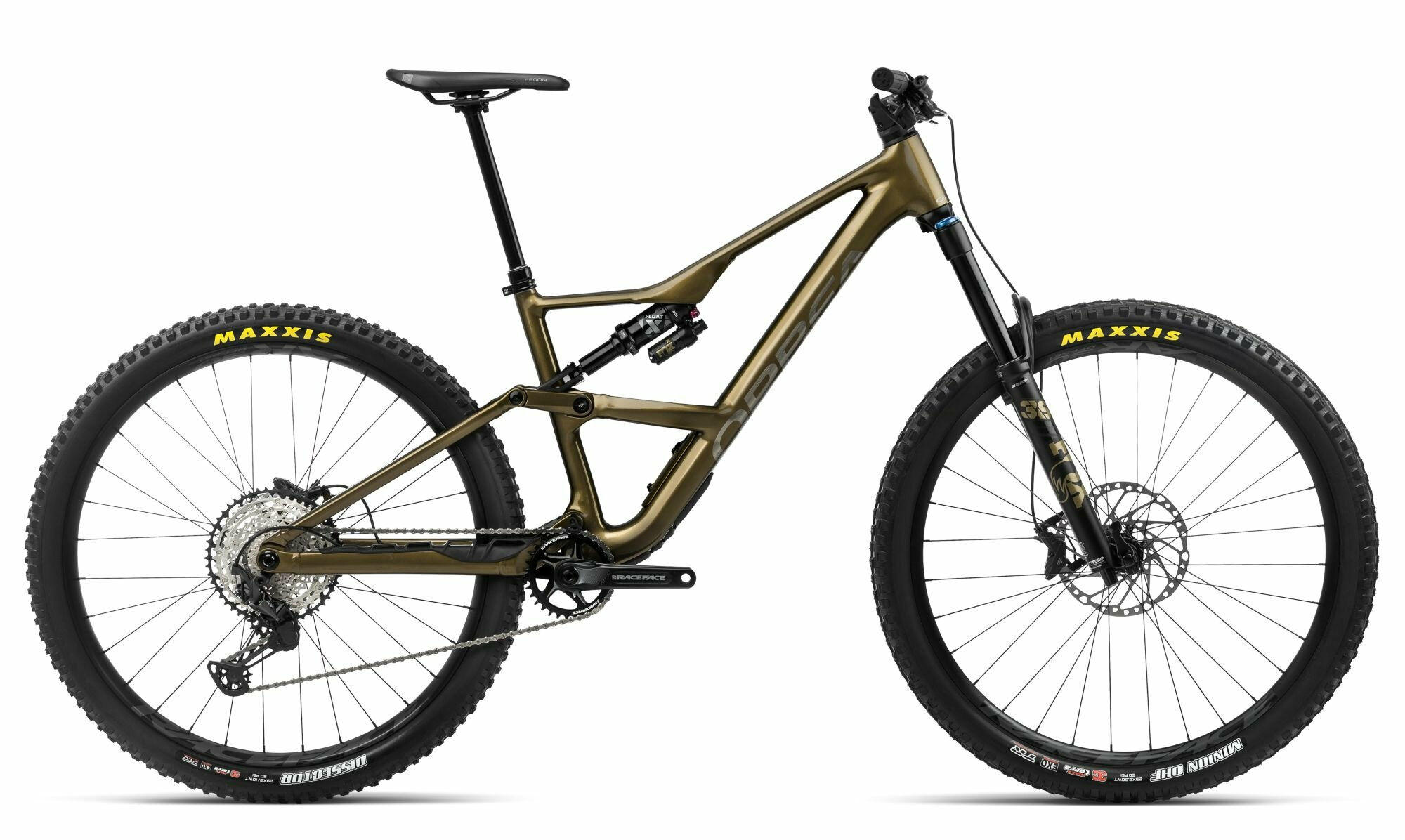 Orbea Occam LT H20 Metallic Olive Green-Titanium Black (Gloss) 2024 29"; Diamant