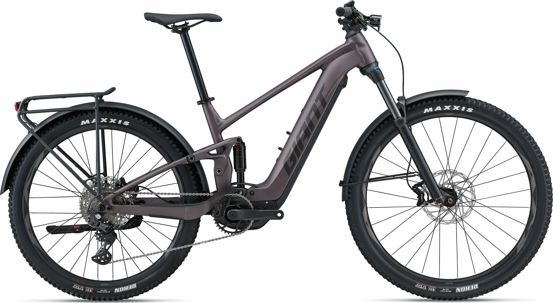 Giant Stance E+ EX Charcoal Plum 2023 29";/27,5"; 625 Wh Diamant