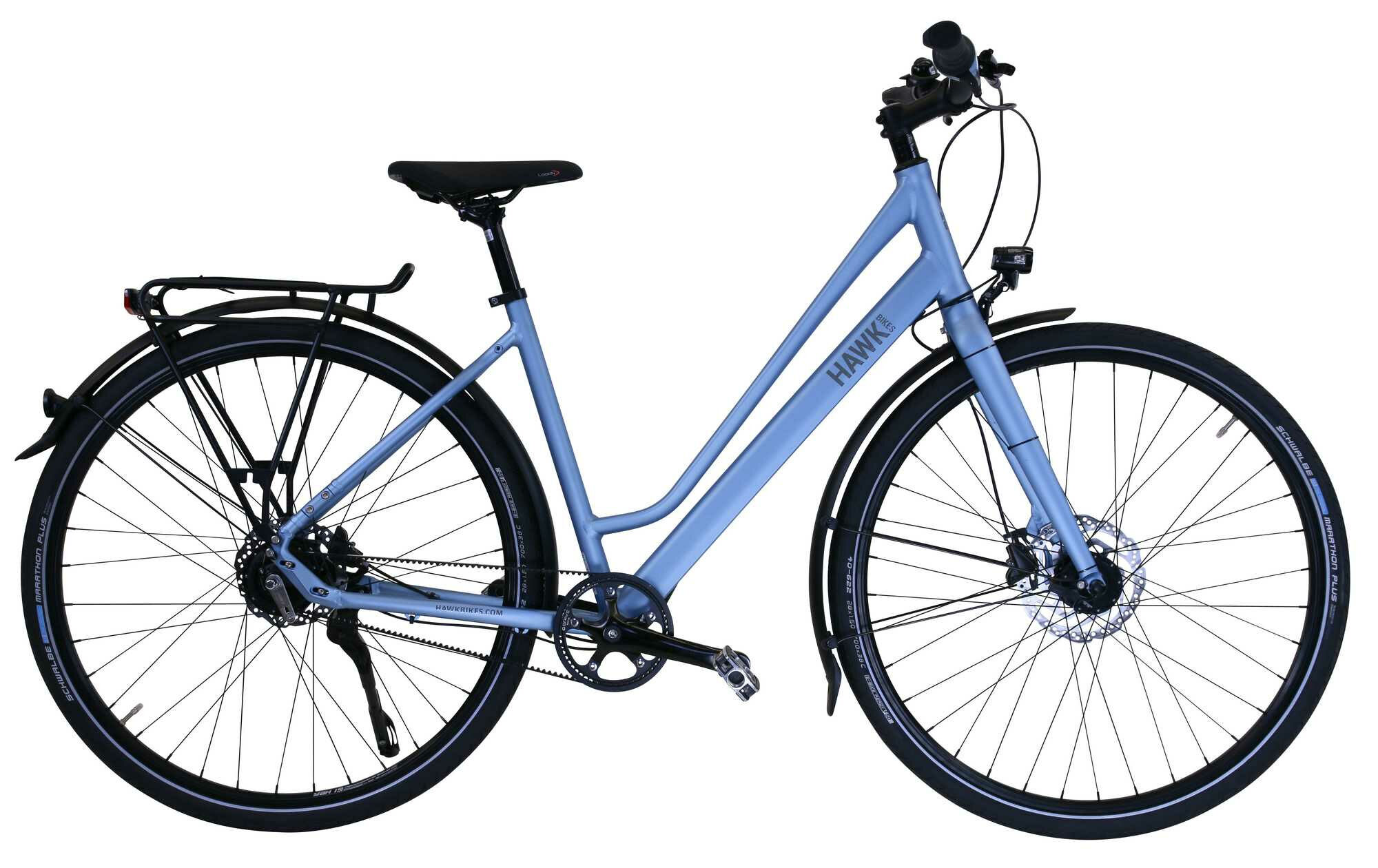 Hawk Trekking Lady Super Deluxe Sky Blue 2023 28"; Trapez