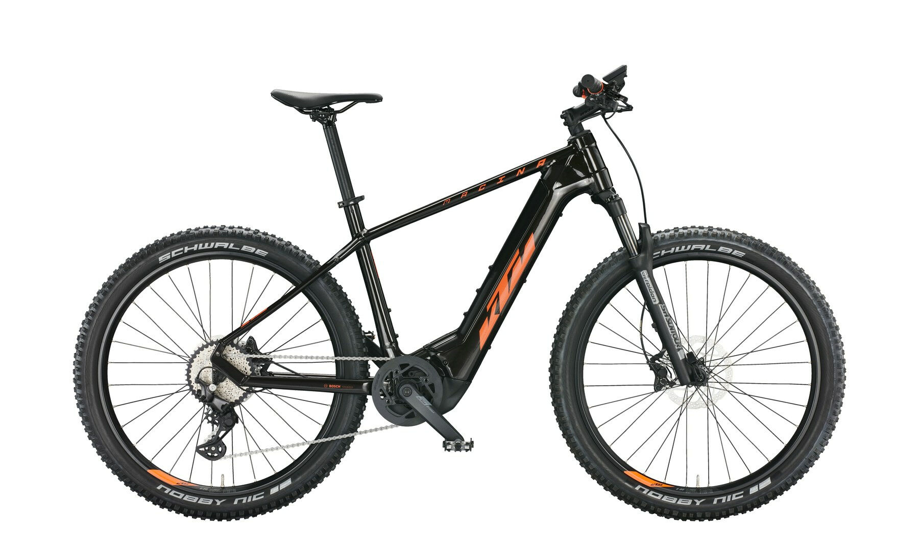 KTM MACINA TEAM 772 flaming black (orange) 2022 27,5"; 750 Wh Diamant