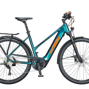 KTM MACINA SPORT 630 Green Purple Flip ( Orange Black ) 2021 28"; 625 Wh Trapez