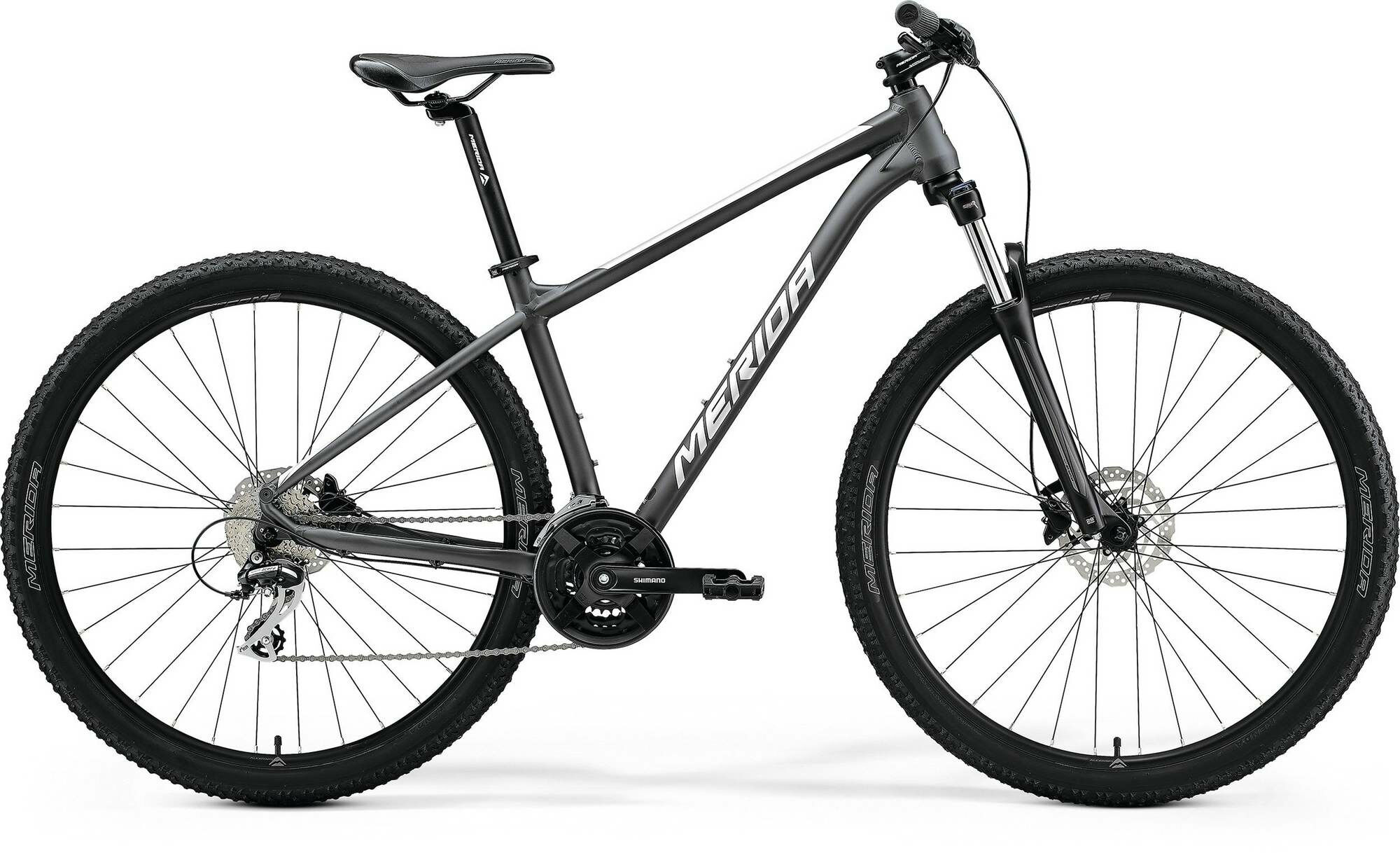 Merida BIG.SEVEN 20 MATT DARK SILVER 2023 27,5"; Diamant