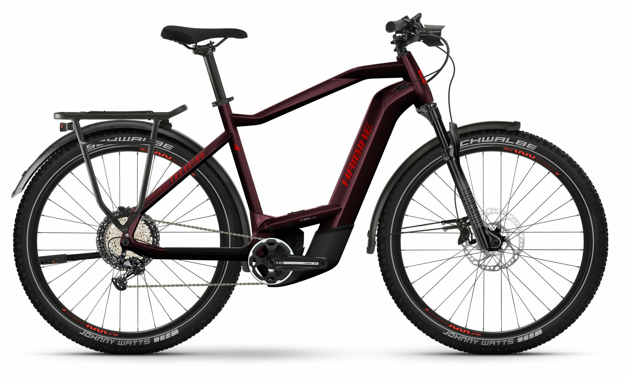 Haibike Trekking 11 tuscan/neon red - gloss 2024 27,5"; 750 Wh Diamant