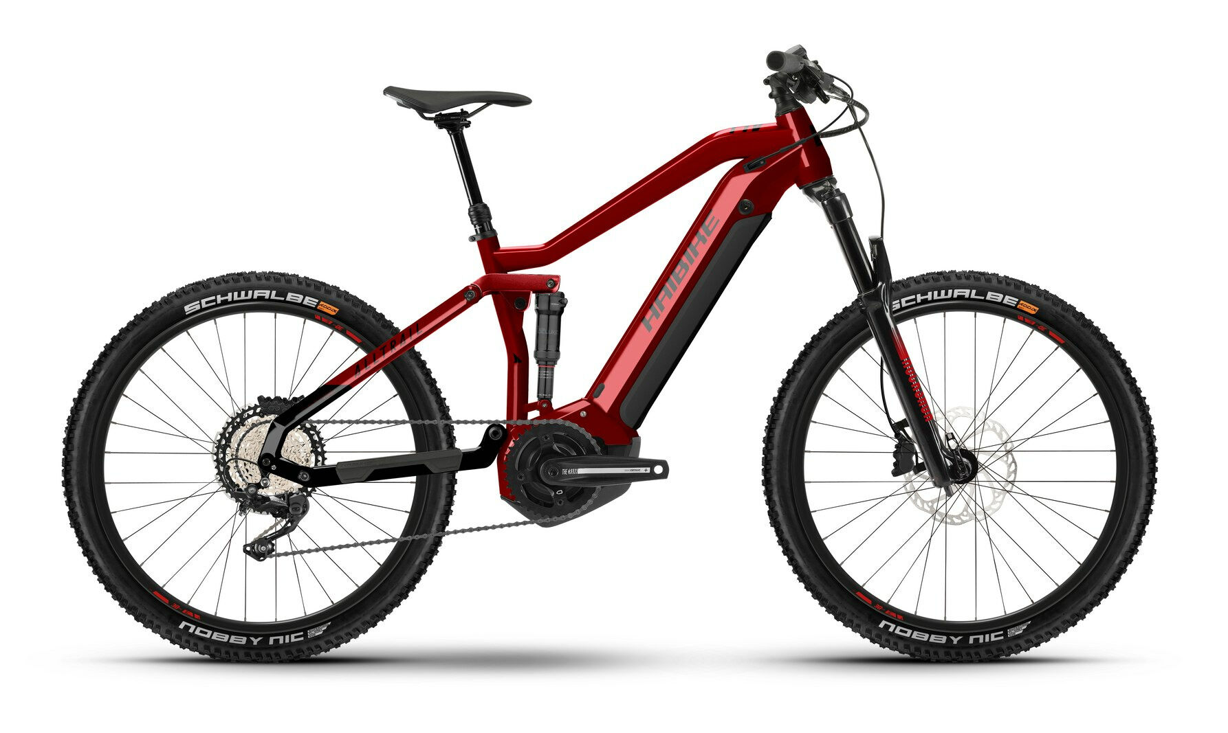 Haibike ALLTRAIL 5 gloss dynamite red/black ink 2022 27,5"; 630 Wh Diamant