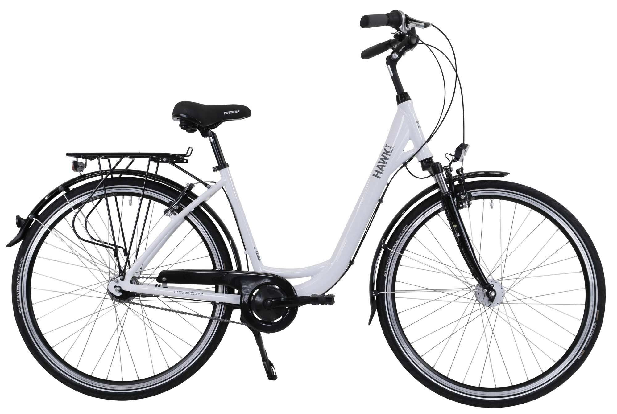 Hawk City Wave Deluxe White 2023 26"; Wave