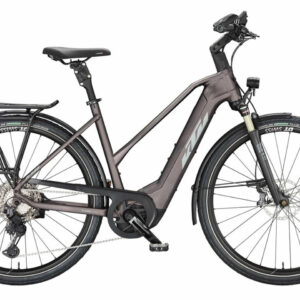 KTM MACINA STYLE 710 elderberry matt (grey+orange) 2023 28"; 750 Wh Trapez