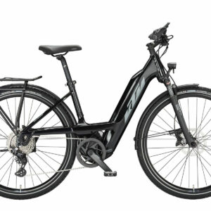 KTM MACINA SPORT 610 metallic black (grey+blue) 2023 28"; 625 Wh Wave