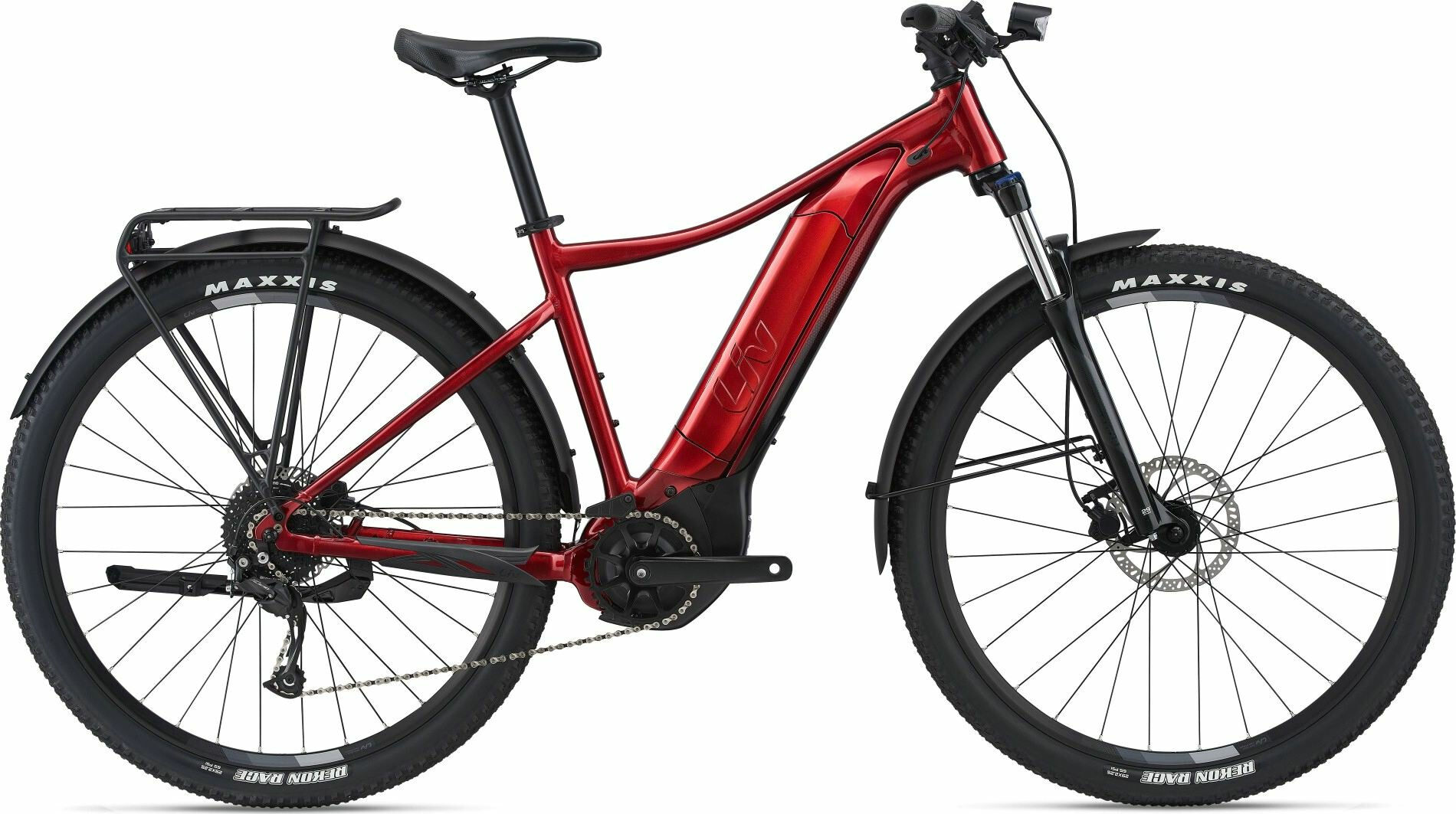 Liv Tempt E+ EX metallic red 2022 29"; 500 Wh Diamant
