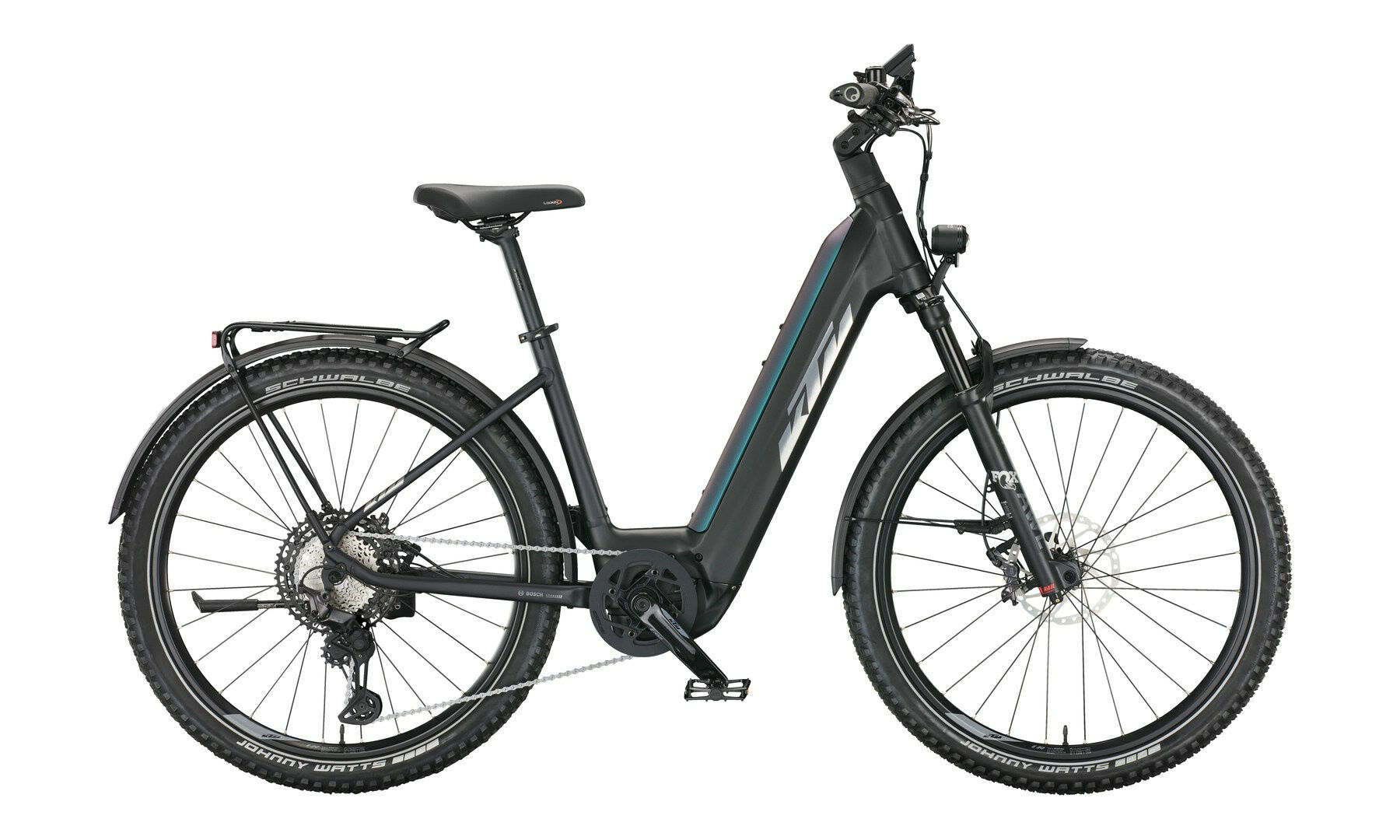 KTM MACINA AERA 771 LFC black matt (greenpurple-flip+chrome orange) 2022 27,5"; 7...