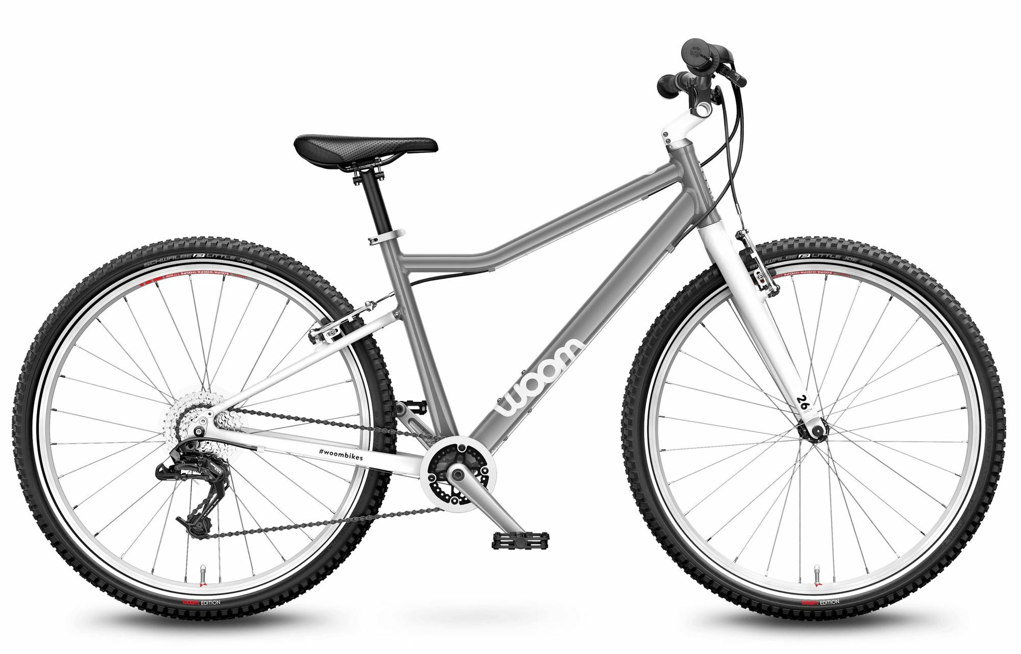 Woom Original 6 moon grey 2023 26"; Diamant
