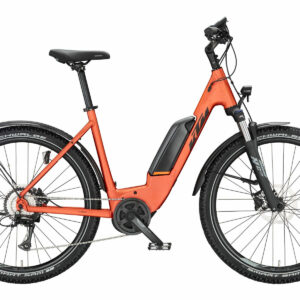 KTM MACINA AERA P571 STREET burnt orange matt (black+orange) 2023 27,5"; 500 Wh W...