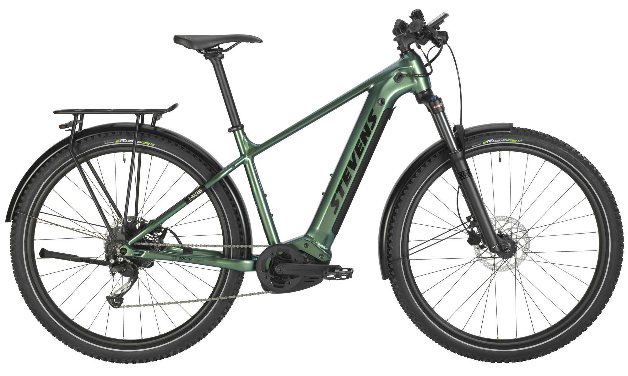 Stevens E-Hazard Electric Blue Green 2023 29"; 500 Wh Diamant