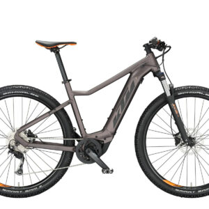 KTM MACINA RACE 592 elderberry matt (black+orange) 2023 29"; 500 Wh Diamant