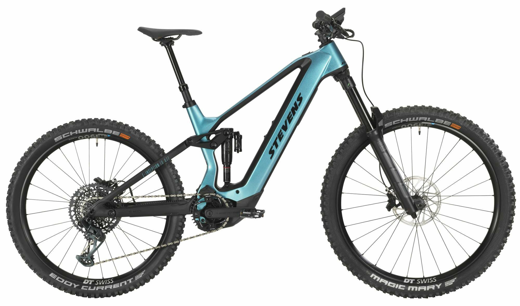 Stevens E-Inception ED 8.7.1 GTF Ocean Blue Black 2023 29";/27,5"; 750 Wh Diamant