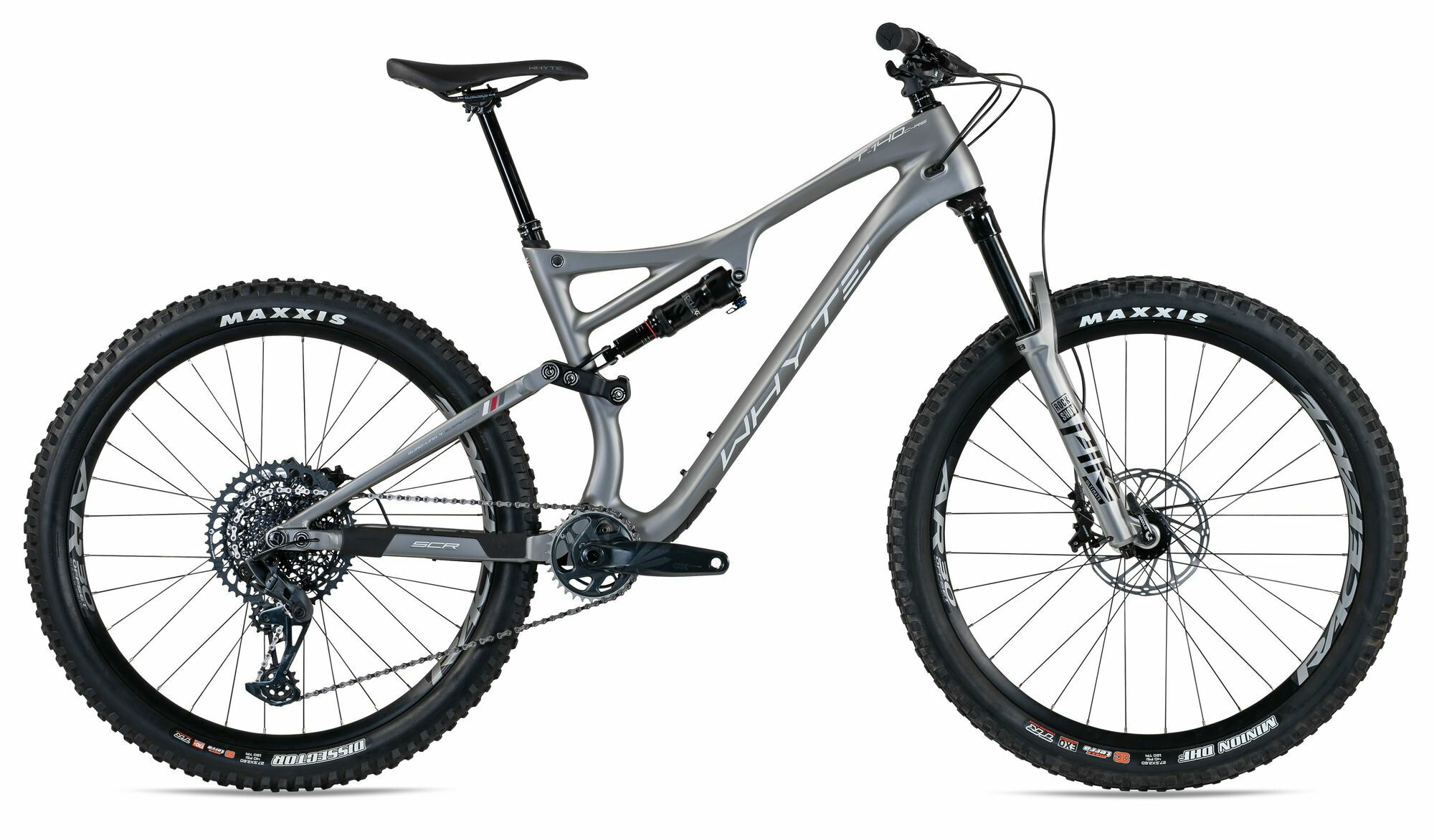 Whyte T-140C RS Matt Zinc Grey/Light Grey 2023 27,5"; Diamant