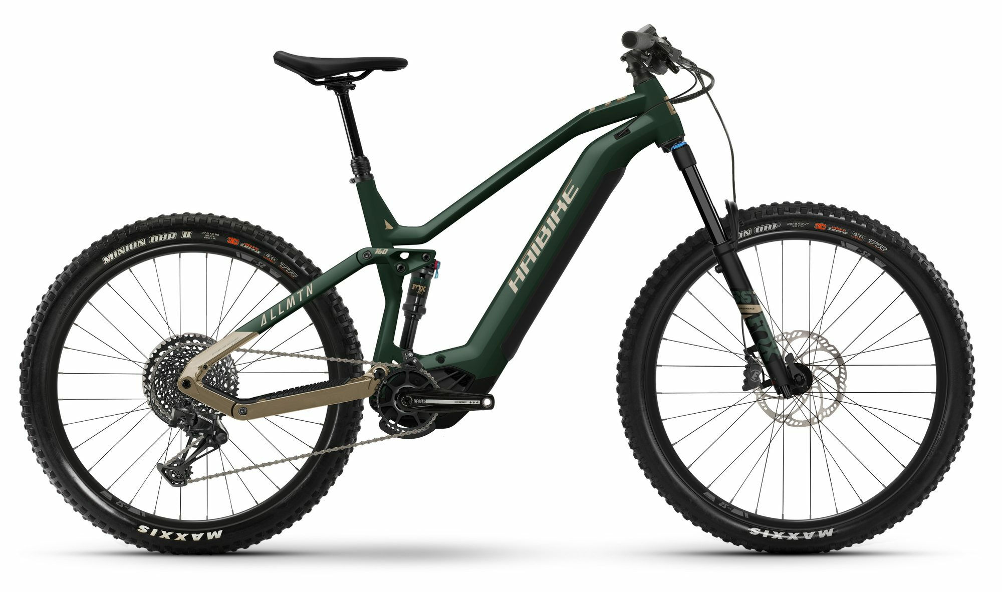 Haibike AllMtn 7 matt/gloss green caramel black 2024 29";/27,5"; 720 Wh Diamant