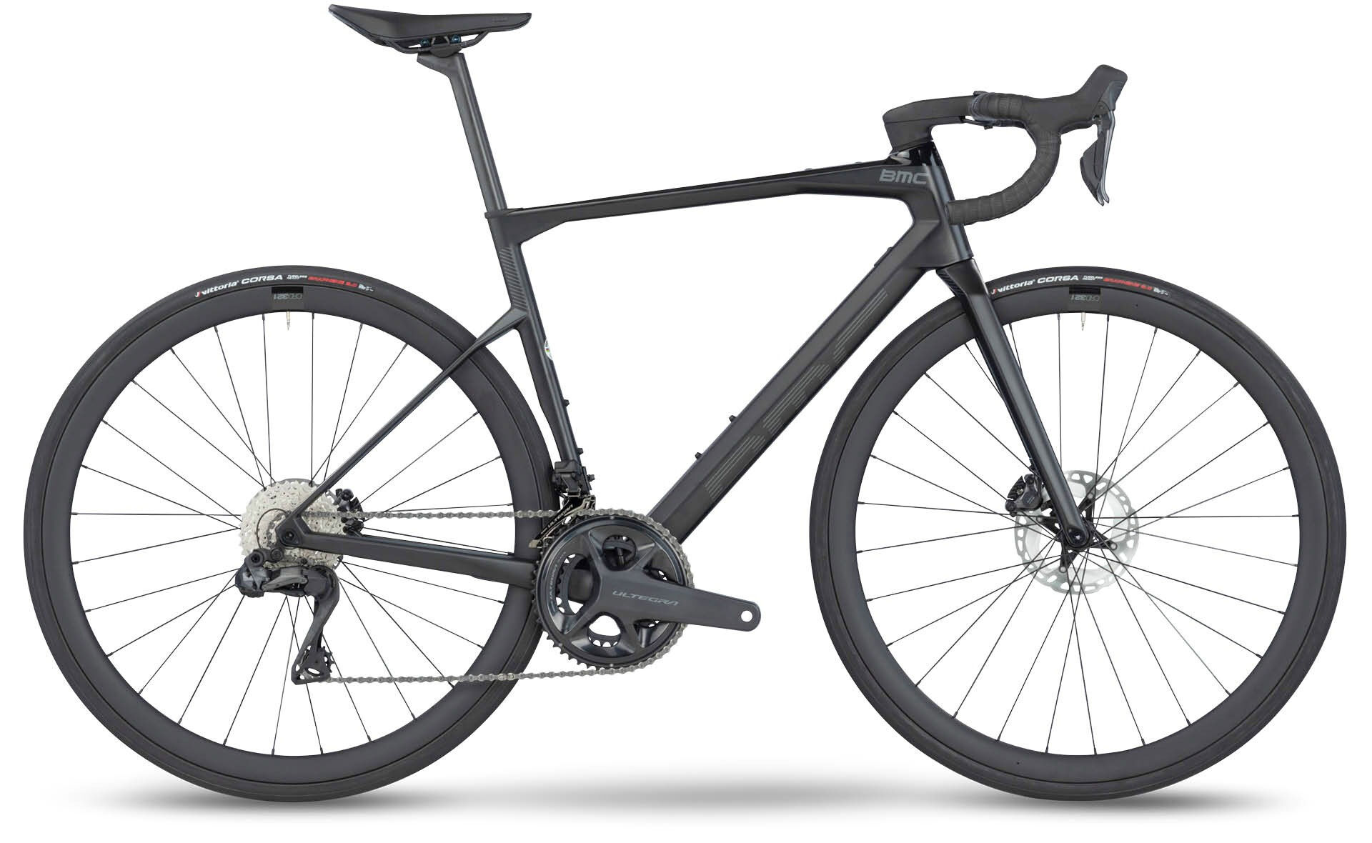 BMC Roadmachine 01 FIVE CARBON/METALLIC GREY 2023 28"; Diamant