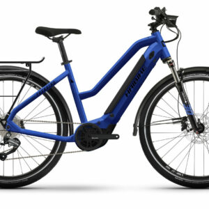 Haibike Trekking 4 gloss matte blue/black 2022 27,5"; 500 Wh Trapez