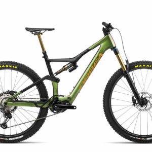 Orbea RISE M-TEAM Chameleon Goblin Green (Gloss)-Black (Matt) 2023 29"; 360 Wh Di...
