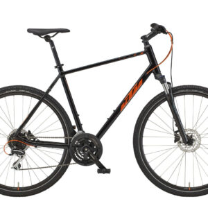 KTM X-LIFE TRACK black (orange+silver) 2022 28"; Diamant