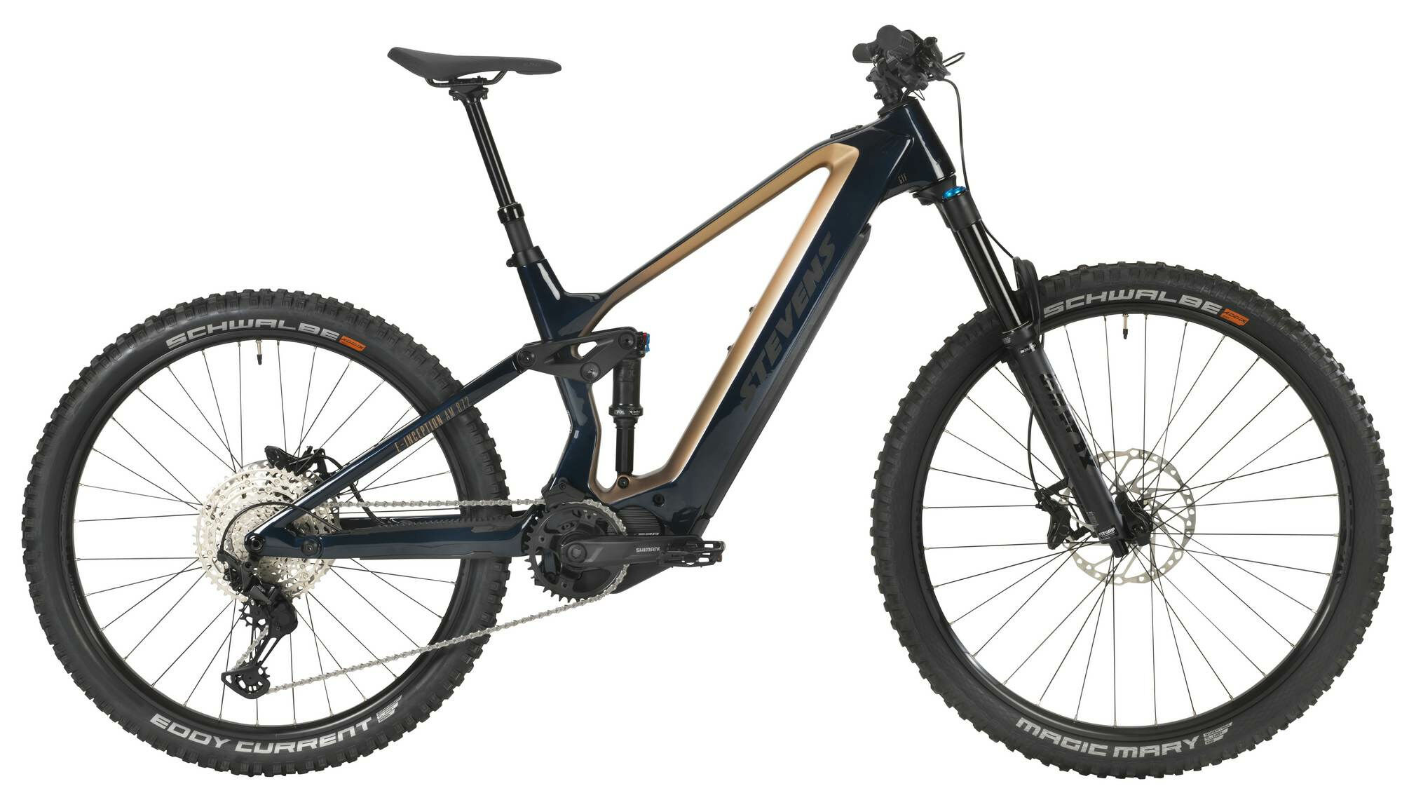 Stevens E-Inception AM 8.7.2 GTF Deep Blue 2023 29";/27,5"; 726 Wh Diamant
