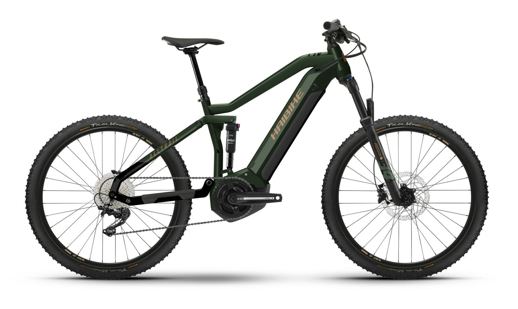 Haibike ALLTRAIL 4 matte green/metal gold/black 2022 27,5"; 630 Wh Diamant
