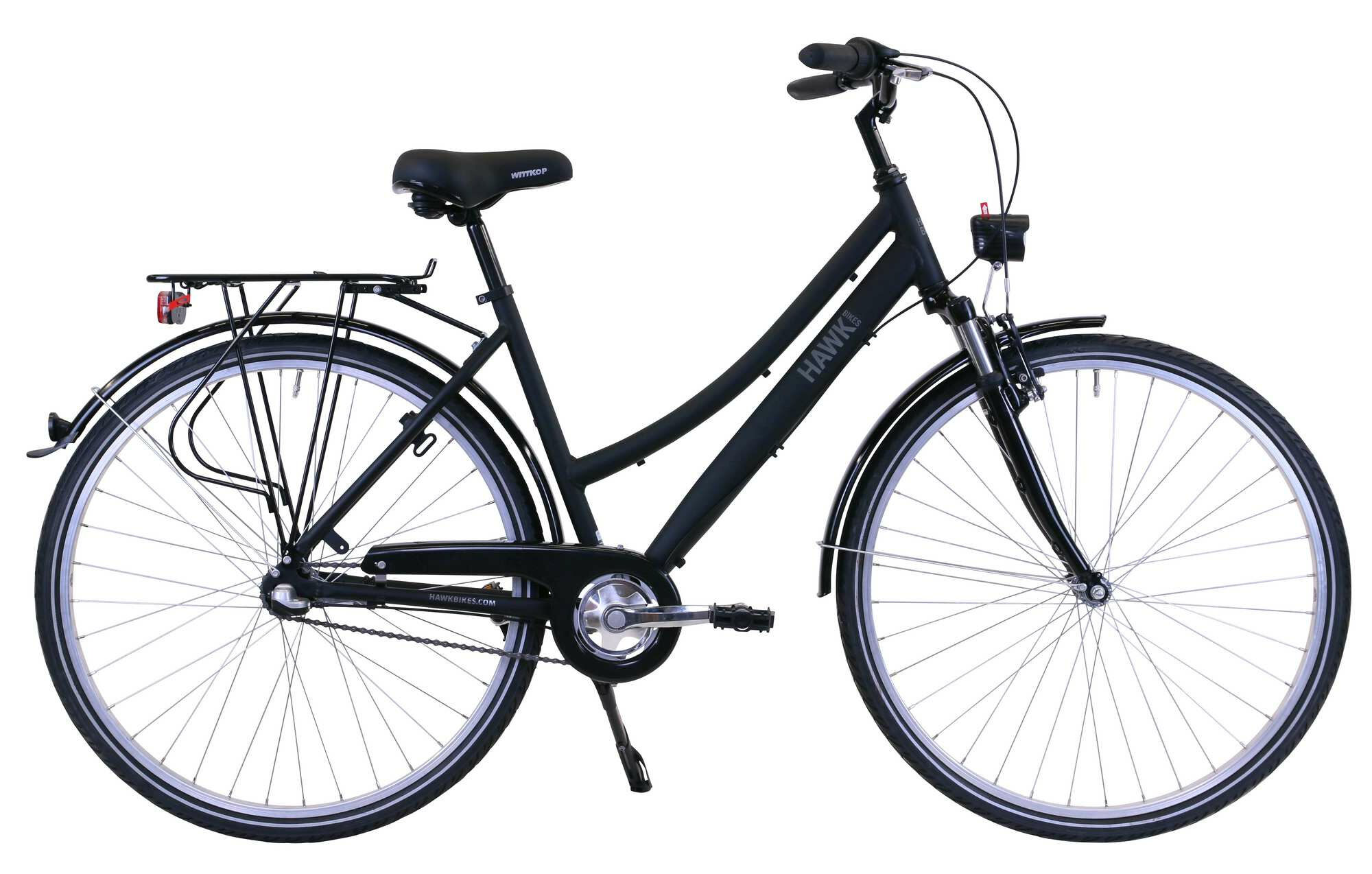 Hawk Citytrek Lady Premium Black 2023 28"; Trapez